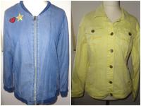Ulla Popken 44 blauer Blouson + Street One gelb Jeansjacke Jacke Bayern - Neumarkt i.d.OPf. Vorschau