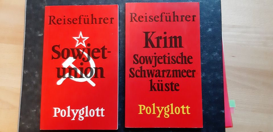 2 Polyglott-Reiseführer Sowjetunion/Krim von 1986/87 in Hamburg