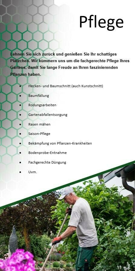 Gartenbau Arbeiten Planen Gestalten Pflegen Dienstleistungen in Ochsenfurt