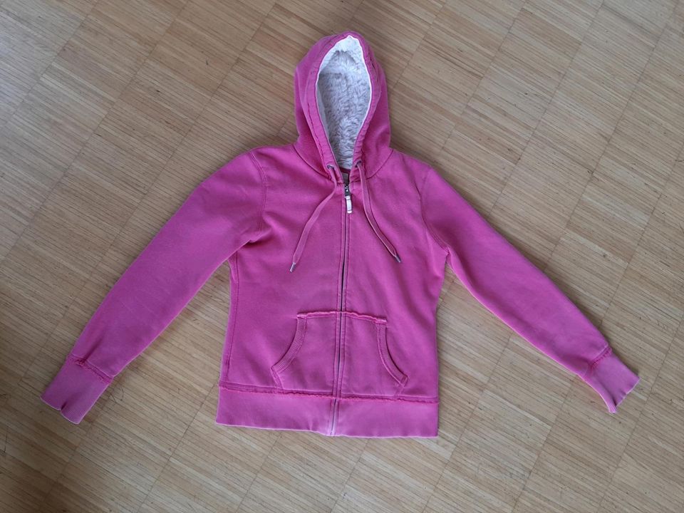 L.O.G.G. by H&M Hoodie, Fleecjacke Sweatshirt Gr. M in Rosa Farbe in Unterhaching