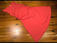 H&M gerafftest Kleid Gr. M 38 rot mit ausgestelltem Rock Brandenburg - Bersteland Vorschau