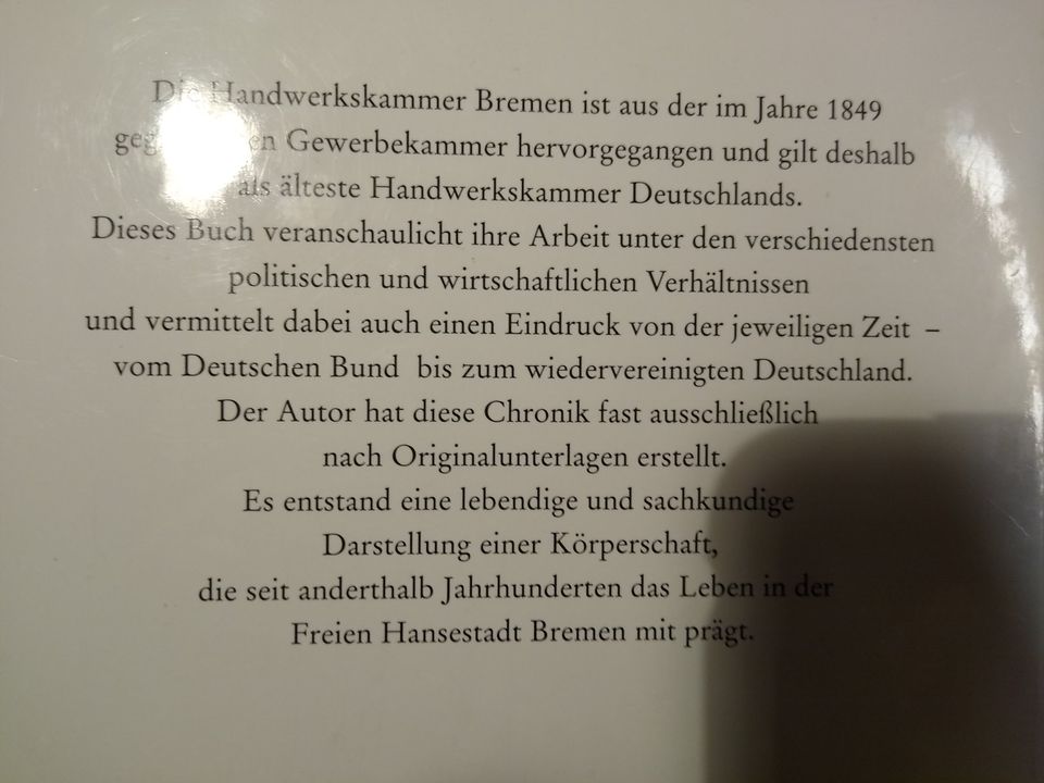 150 Jahre HANDWERKSKAMMER BREMEN (neuw.) in Bremen