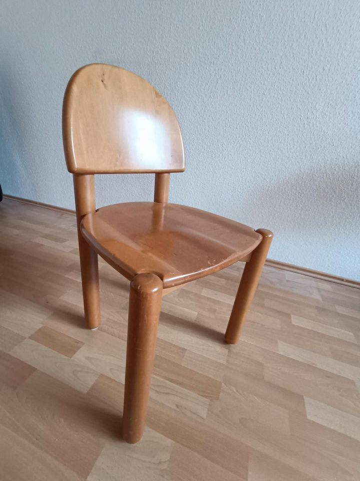 Esstisch aus Buche-Massivholz und 6 Stühle in Kelkheim