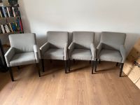 Vier Wohnzimmerstühle grau Küchenstuhl Niedersachsen - Meppen Vorschau