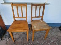 2 alte Stühle aus Holz ca. 1940 / 50er Jahre. Deko?! Bielefeld - Senne Vorschau