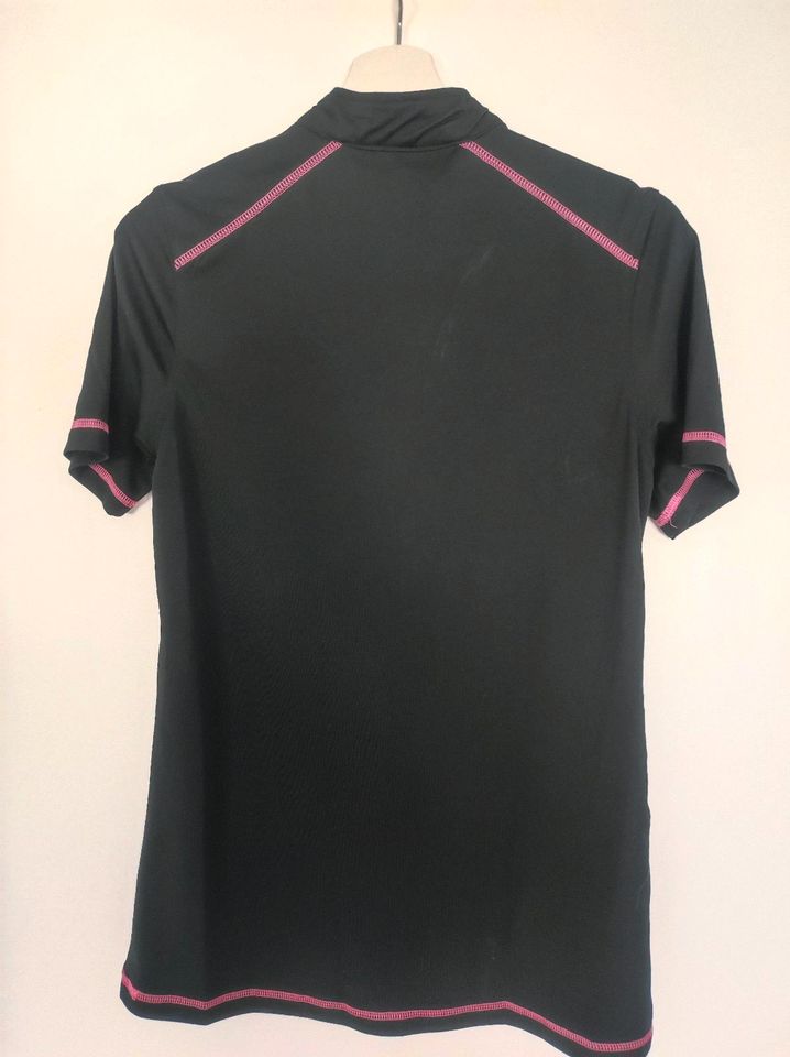 Fahrradtrikot Damen pink schwarz Größe M 40/42 in Olpe