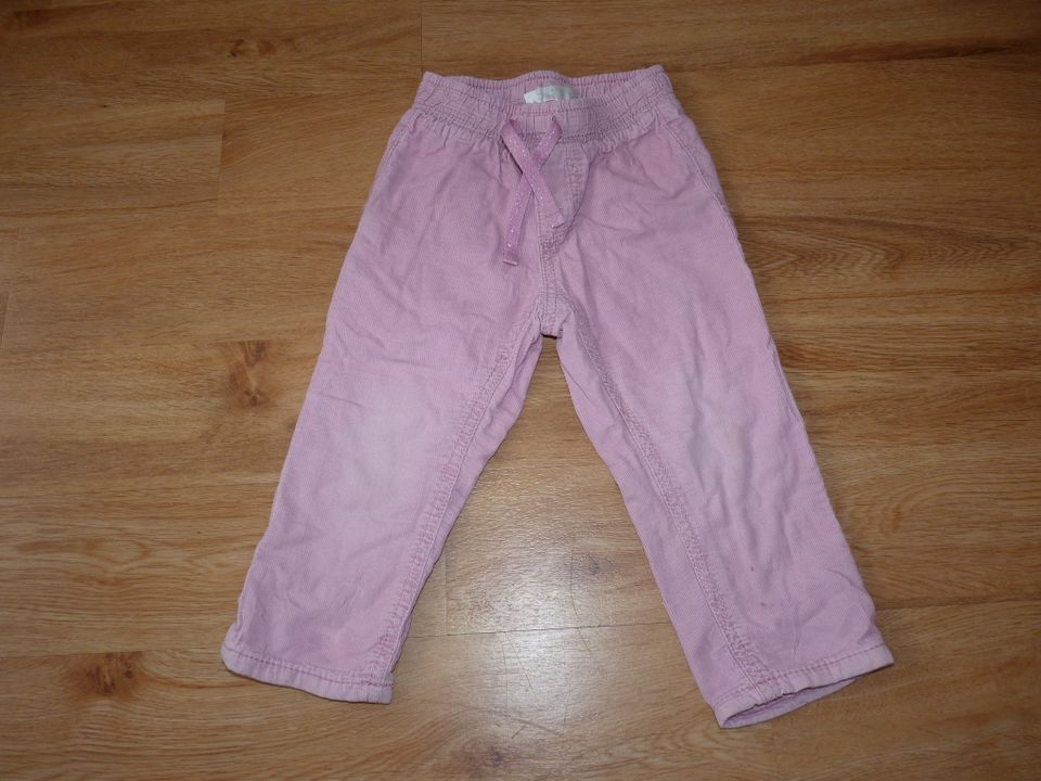 Cordhose rosa 74 / 80 in Mannheim