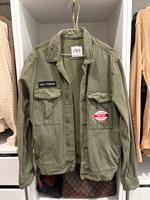 Herren Jeansjacke Hemd Weste Khaki Zara Gr. S Bayern - Fürth Vorschau