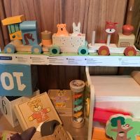 9 Holz /Papier Spielzeug für Kleinkinder in einem Packet Gebr Niedersachsen - Negenborn Vorschau