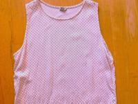 Shirt Top Bluse apricot mit Punkten Kate-Top crop Baumwolle M Bayern - Rosenheim Vorschau