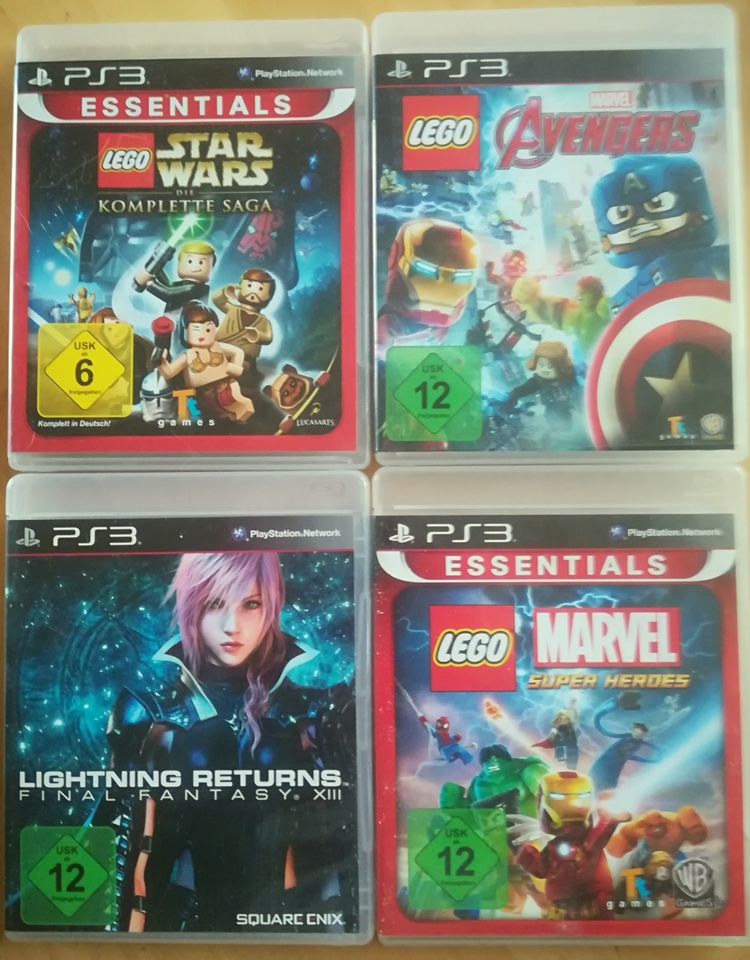 PS3 Spiele LEGO STAR WARS, Avengers, Marvel Super Heroes, Final F in Beverungen