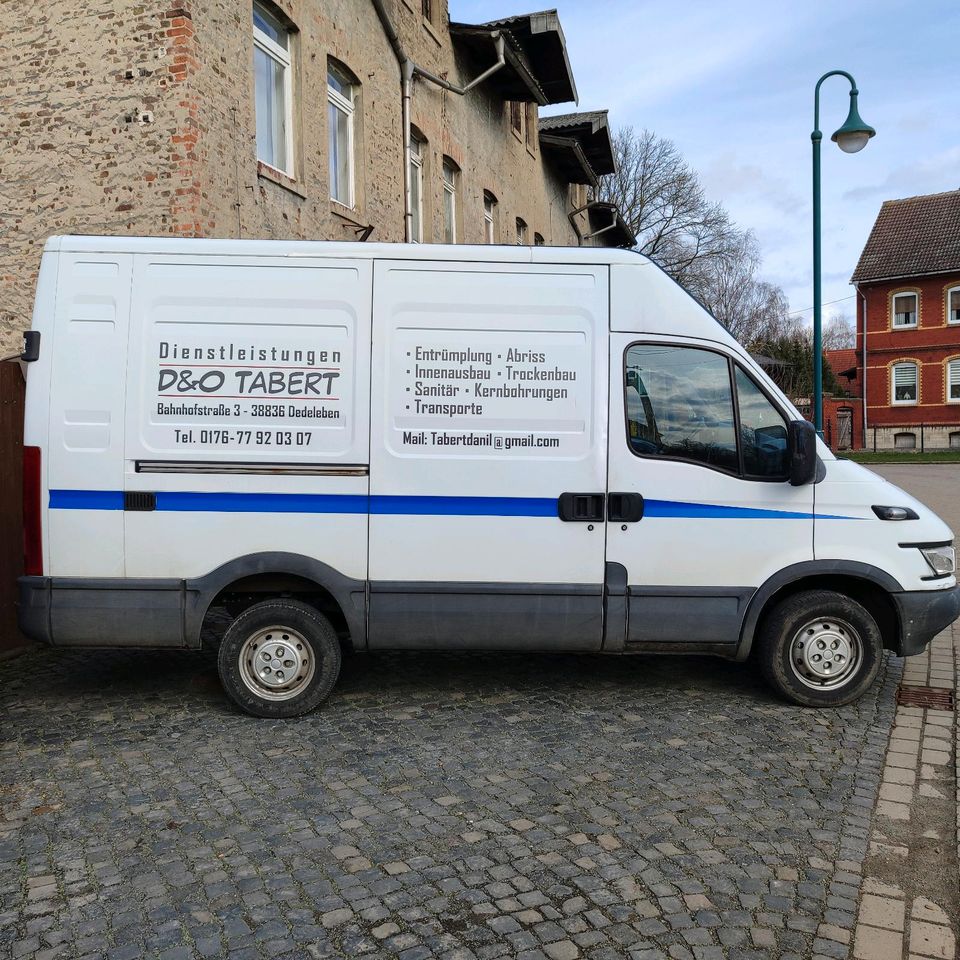 Entrümpelung Abriss Kernbohrungen Transporte Innenausbau in Vogelsdorf