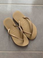 ☀️Havaianas Slim Badelatschen EUR 33/34 sand grey light golden☀️ Altona - Hamburg Ottensen Vorschau