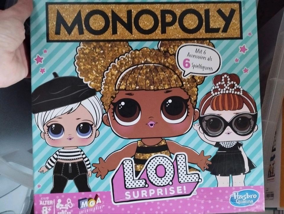 L.O.L surprise Monopoly ca 6-8 Jahre*top Zustand* in Ebersdorf