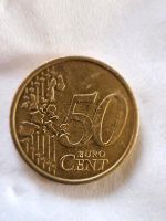 50 cent Münze Italien 2002 Niedersachsen - Ihlienworth Vorschau