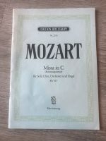 Mozart, Missa in C (Krönungsmesse) KV 317, Klavierauszug Düsseldorf - Pempelfort Vorschau