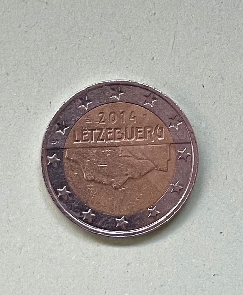2 euro Münze Letzebuerg 2014 in Berlin