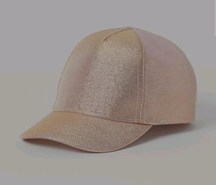 Kinderbacecape rosa glitzer Gr.110/128 von h&m  Cap mit schimmern in Dresden