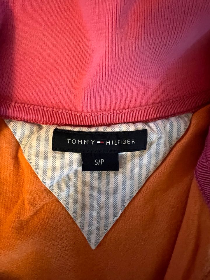 Tommy Hilfiger Poloshirt Gr.S orange/rosa in Neuss