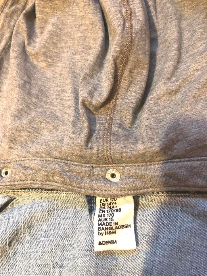Jeansjacke Größe 170 von H&M in Hannover