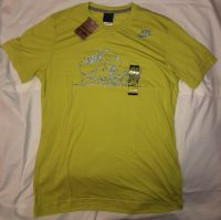 Nike Herren Laufshirt T-Shirt Neon Grün Running Track Field Run L Berlin - Schöneberg Vorschau