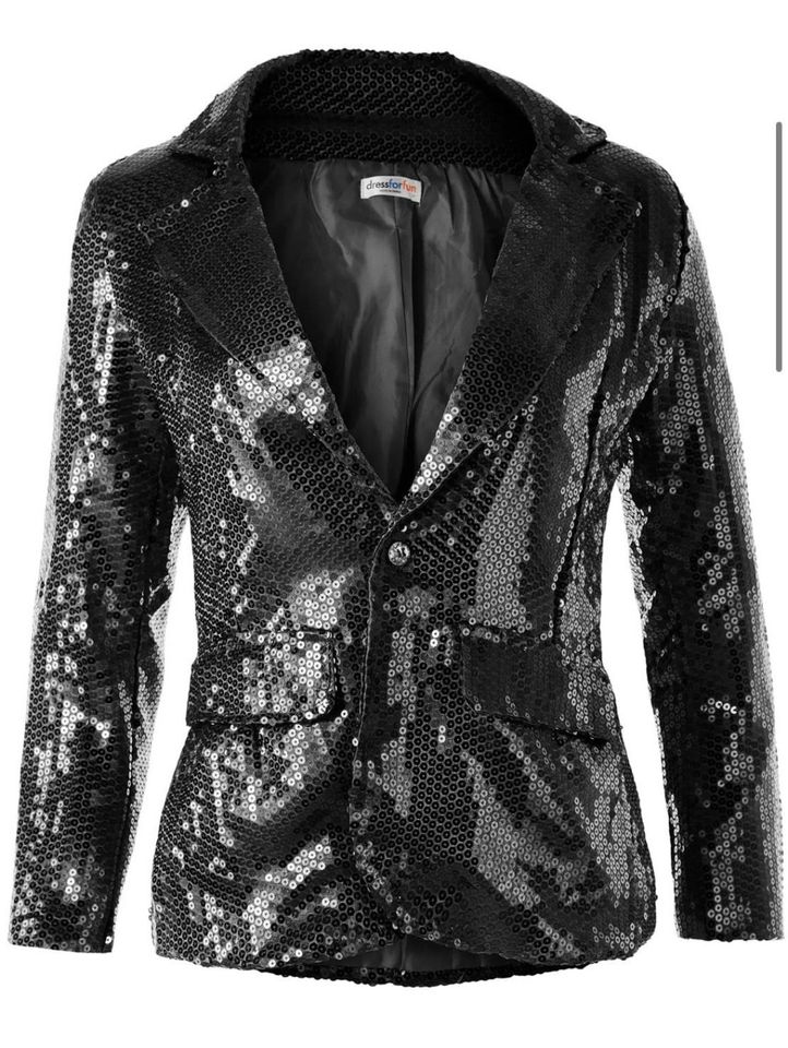 Blazer Damenblazer Pailletten Karneval Kostüm Jacket NEU in Stadtlohn