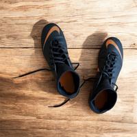 Nike Mercurial Superfly Fußballschuhe in Orange/schwarz Bayern - Pöttmes Vorschau