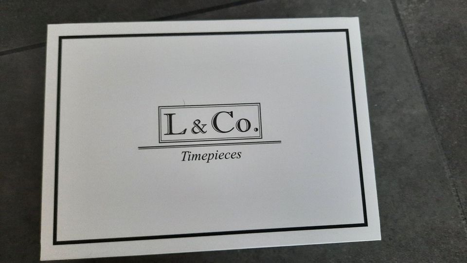 Geschenkset L & Co. Timepieces 4-teilig - NEU OVP in Box in Marxheim