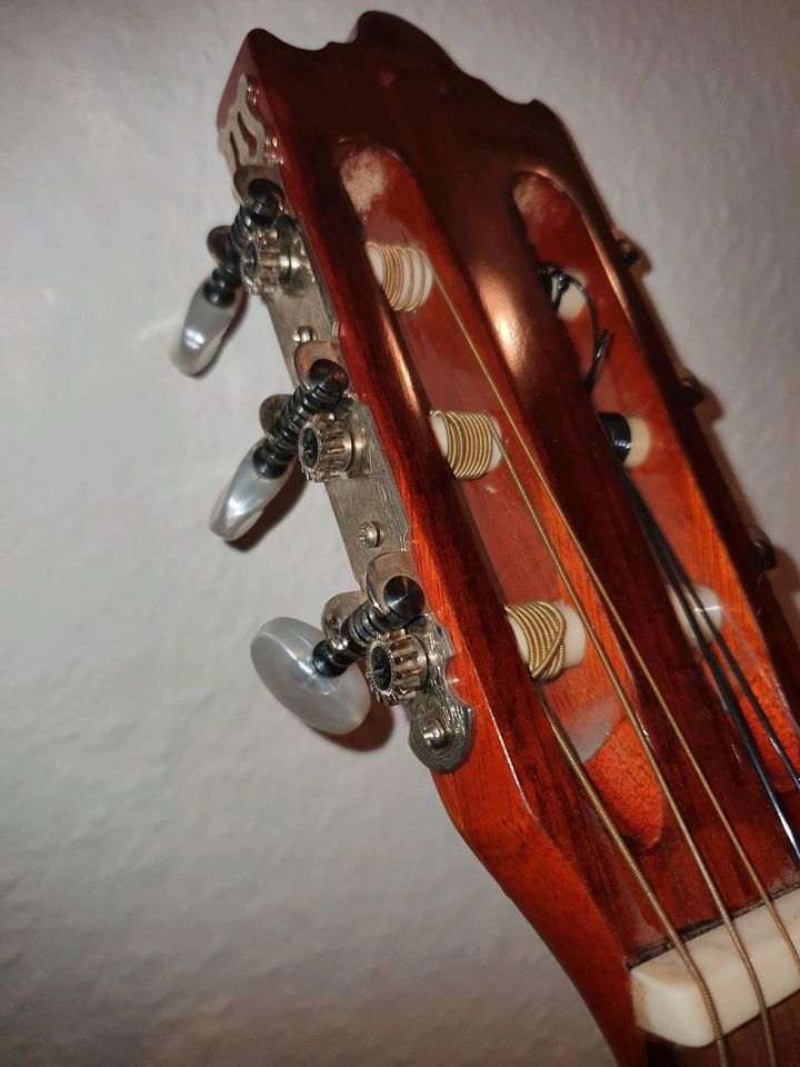 Gitarre Akustikgitarre inkl. Tasche von Santana in Herne