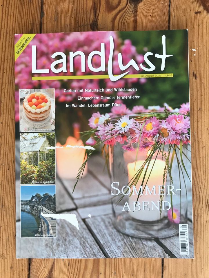 4 Ausgaben LANDLUST 2023 Sprachmagazin Zeitschrift in Berlin