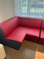 Rotes Sofa Design schwer entflammbar Niedersachsen - Hesel Vorschau