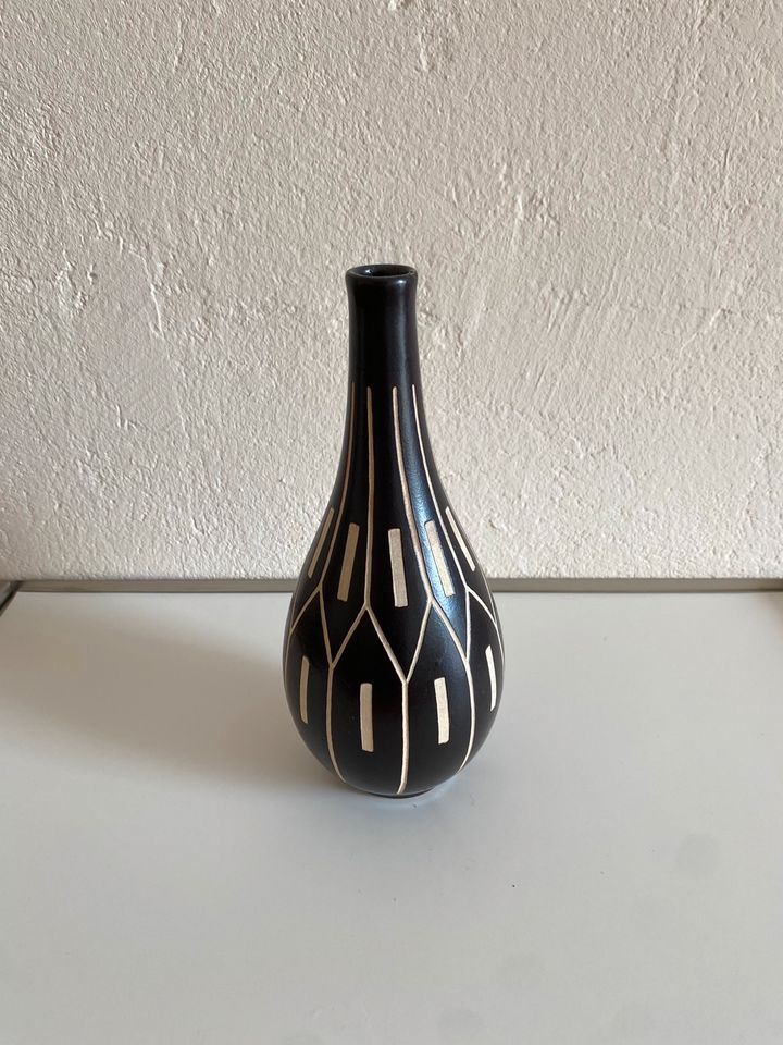 Piesche Reif Lausitzer Mid Century Vase Wabi Sabi Keramik in Berlin