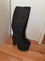 Stiefel schwartz Hessen - Büttelborn Vorschau