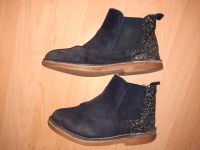 "Cyrillus" Mädchen Chelsea-Boots dunkelblau-Glitzer Leder Hamburg Barmbek - Hamburg Barmbek-Süd  Vorschau