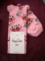 Happy socks crew Kirschen rot/rosa 36-40 Socken damen/Mädchen Baden-Württemberg - Neckargemünd Vorschau