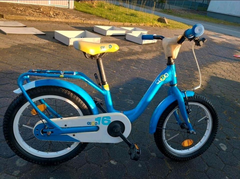 Kinderfahrrad Scool Nixe 16 blau in Bielefeld