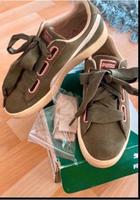 Puma Damen Sneaker Velvet Schuhe khaki Gr. 37,5 Bayern - Ergolding Vorschau