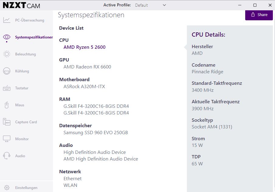 Gaming PC mit AMD Ryzen 5 2600 Prozessor 6X 3,4 / 3,9 GHz in Oyten