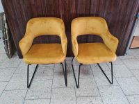 Stuhl Stühle Küchenstühle Esszimmerstühle 2er Set Samt UVP 319€ Hessen - Herbstein Vorschau