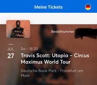 2 Travis Scott Tickets Frankfurt Stehplatz Neuhausen-Nymphenburg - Nymphenburg Vorschau