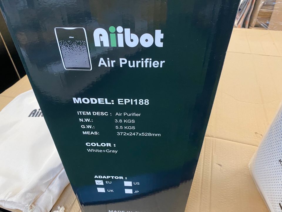 Aiibot Luftreiniger mit H13 Hepa Filter NEU für 80 m² (Uvp: 99€) in Berlin