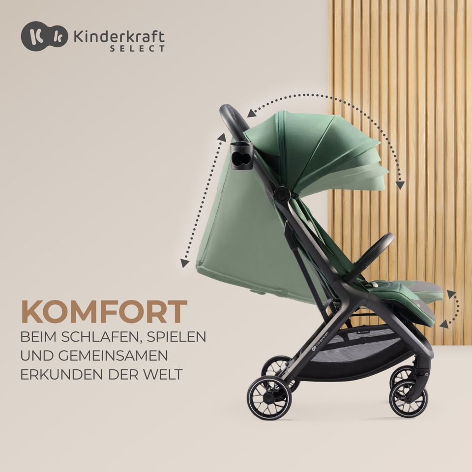 Kinderkraft Buggy NUBI 2 - Sand Beige - inkl. Zubehör - NEU in Fulda