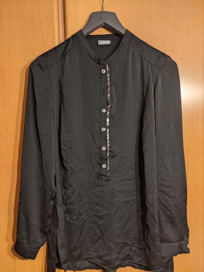 Schicke schwarze Bluse von Gelco in Gr. 42 in Maintal