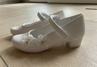 Kommunionschuhe Kommunion Schuhe Ballerinas weiß Absatz Blumen Nordrhein-Westfalen - Südlohn Vorschau