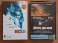 2 VHS-Videokassetten "Basic Instinct" und "Tödliche Gedanken" Rheinland-Pfalz - Mertloch Vorschau