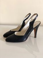 Orig. Vintage! hochwertige High Heels in Marineblau Gr. 37,5 / 38 Bochum - Bochum-Südwest Vorschau