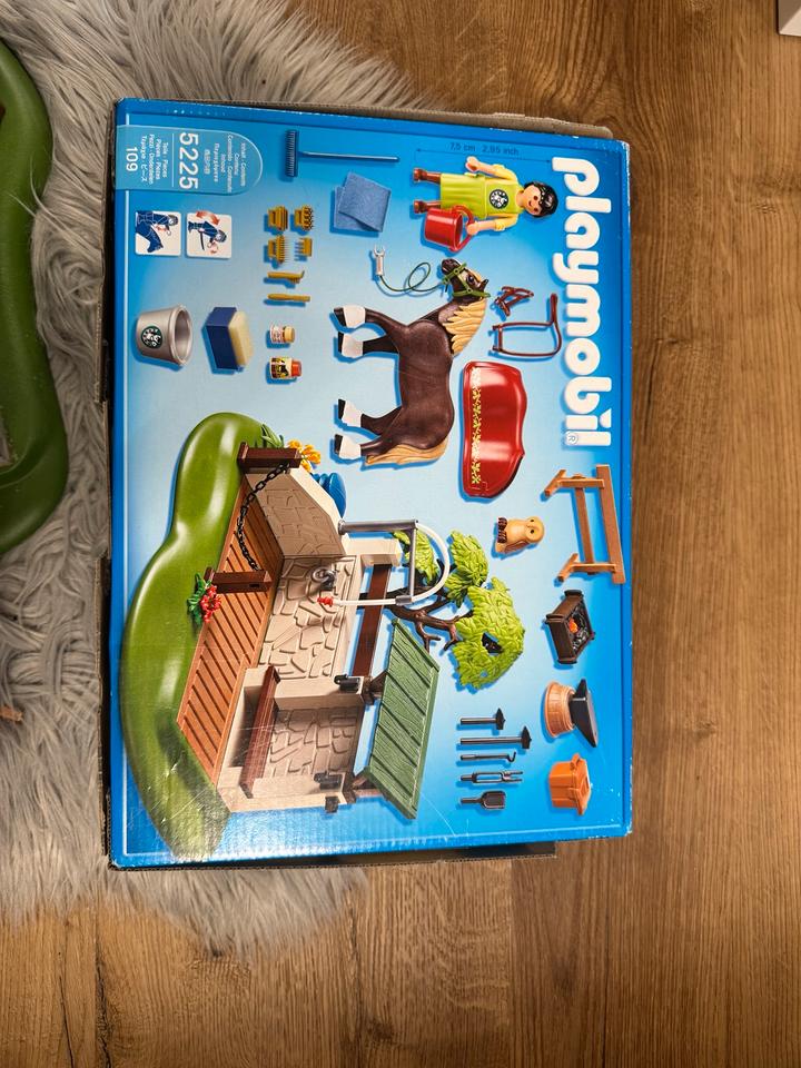Playmobil Country 5225 Pferdepflegestation/ Hufschmied OVP in Vorbach