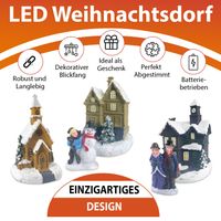 25-tlg. Weihnachtsdorf m Beleuchtung Winterdorf - Weihnachtsstadt Nordrhein-Westfalen - Kerpen Vorschau