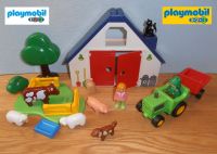 Playmobil 123 Bauernhof mit Traktor, Tieren, Figuren und mehr Schleswig-Holstein - Norderstedt Vorschau