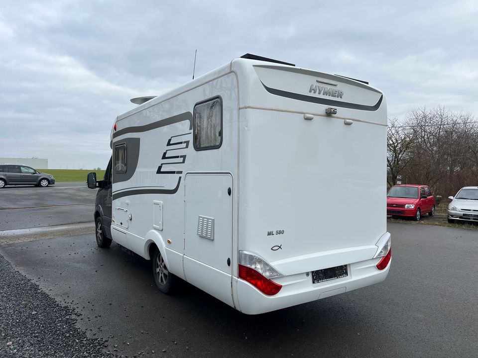 HYMER / ERIBA / HYMERCAR MLT 580 / Automatik / Solar /SAT/1Hand in Korbußen